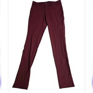 Boomboom Jeans Burgundy Straight-Leg Pants